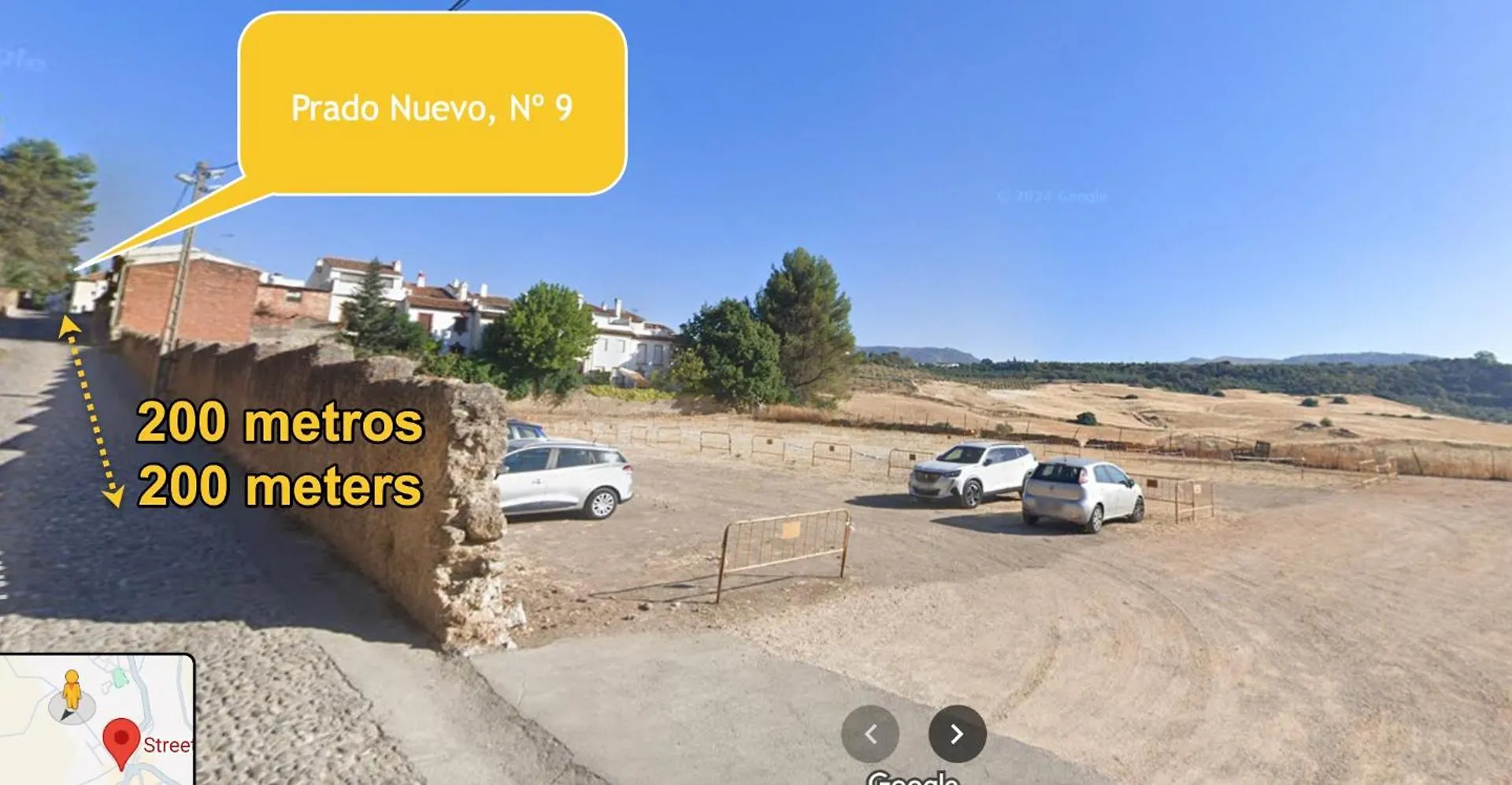 Ronda City Wall Apartments With Private Pool location